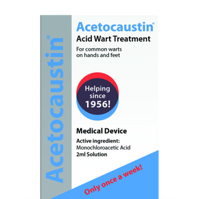Acetocaustin Acid Wart Treatment