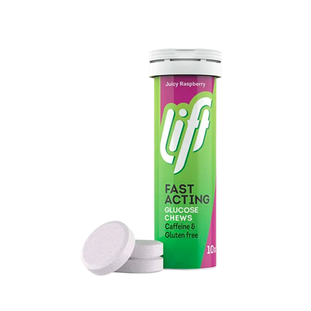 LIFT Glucose Chews 10's - Raspberry - Pamex Shop